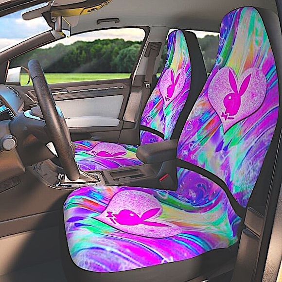 PLAYBOY Other New Playboy Bunny Car Seat Cover 2pc Poshmark